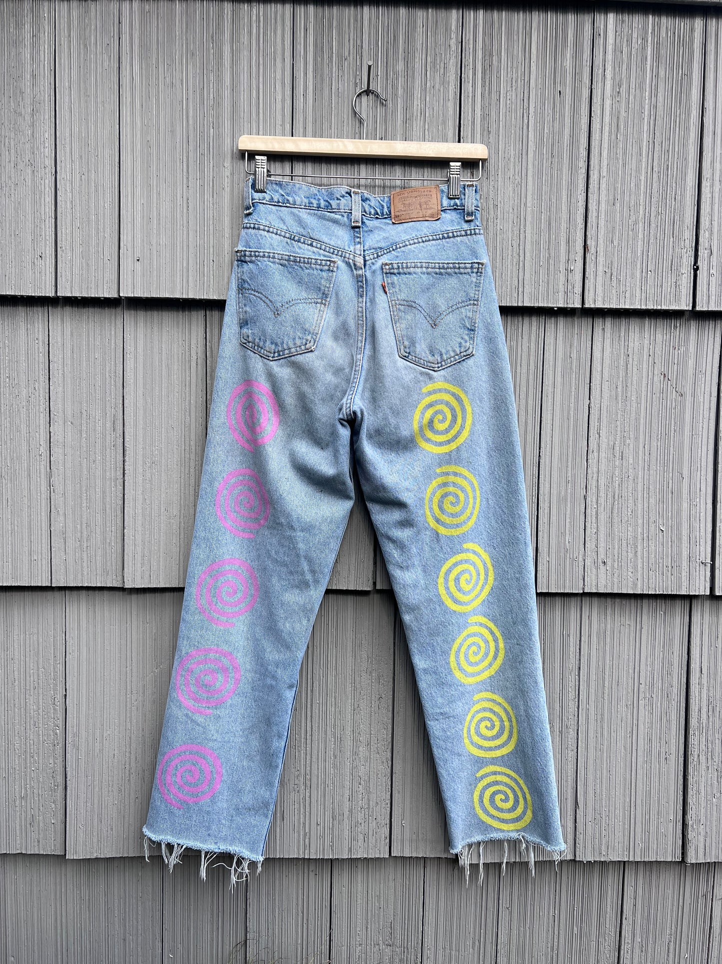 Block Print Levis